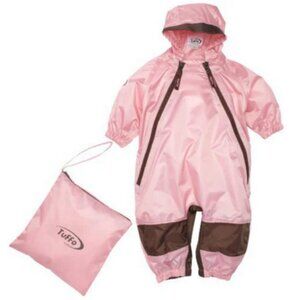 TUFFO 18 month Pink Rainsuit EUC
